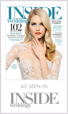 As Seen In Inside Weddings 2014